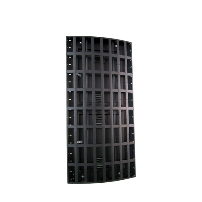 Gabinete LED curvo para interiores 