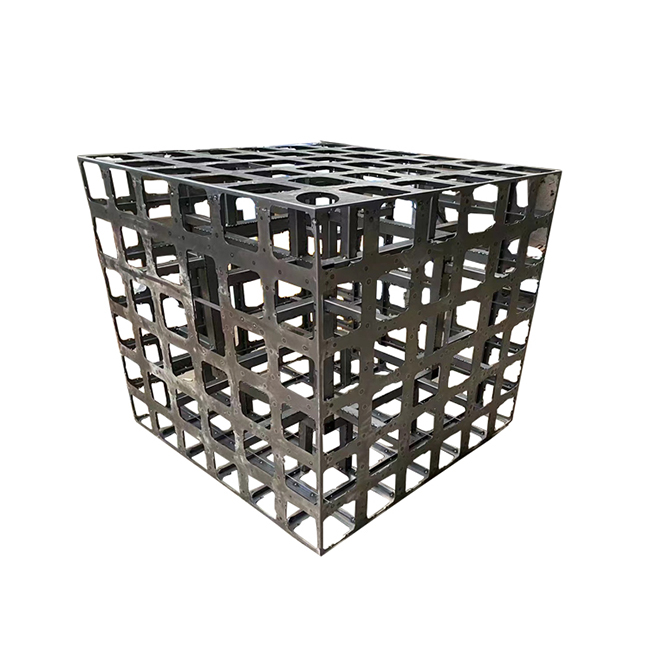 Estructura LED de cubo
