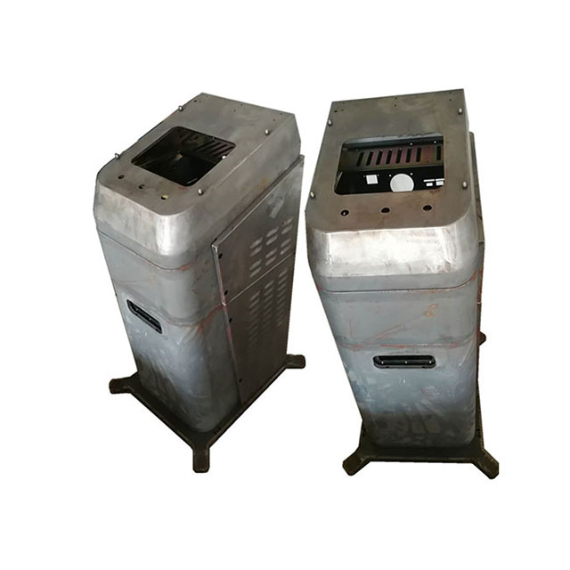 Carcasa metálica para equipos médicos.
