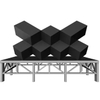 Estructura LED de cubo